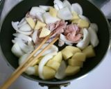 豚肉 じゃが芋 玉ねぎの バター醤油炒め作り方3写真