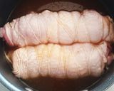 作り置き✾簡単✾鶏もも肉のチャーシュー作り方4写真