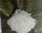 カレーと福神漬けで、おにぎらずが出来た♪作り方2写真