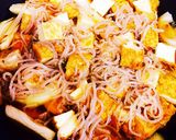 厚揚げ・玉ねぎ・しらたきのとろろどんぶり作り方3写真