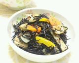 油揚げ野菜入り　ひじきの煮物作り方4写真