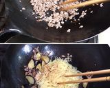 楽チン簡単▶▶なすとひき肉の塩焼きそば作り方5写真