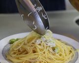 ウマっ！しらすと枝豆のペペロンチーノ風作り方16写真