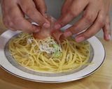 ウマっ！しらすと枝豆のペペロンチーノ風作り方17写真