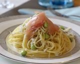 ウマっ！しらすと枝豆のペペロンチーノ風作り方19写真