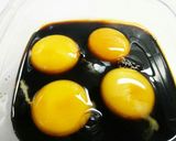 冷蔵庫に常備したい♡材料2つ黄身醤油作り方1写真