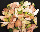 鶏肉と長ネギの炒め煮 〜柚子胡椒風味〜作り方3写真