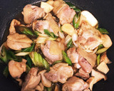 鶏肉と長ネギの炒め煮 〜柚子胡椒風味〜作り方4写真