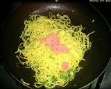 簡単*明太焼きそば作り方4写真