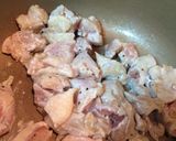 味噌コンソメ♡ミルクの肉ズッキーニスープ作り方3写真
