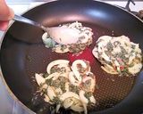 赤紫蘇の出がらしで、紫蘇香るお焼き！作り方3写真