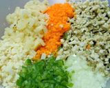 高野豆腐で満腹☆挽き肉なしのドライカレー作り方1写真