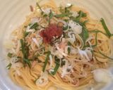 簡単で適当な梅しそツナスパゲッティ作り方5写真
