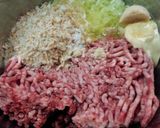 キャベツで♪ふわっふわハンバーグ作り方1写真