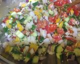 彩り野菜とキヌアのイスラエル風サラダ作り方7写真