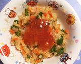 離乳食★後期〜 あんかけチキンライス作り方7写真