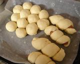 ﾎｯﾄｹｰｷﾐｯｸｽ入り●チーズパン●作り方2写真