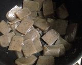 こんにゃくと霜降り平茸の炒め煮作り方3写真