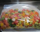 夏野菜の簡単彩りサラダ作り方3写真
