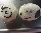 スヌーピーおにぎり作り方3写真