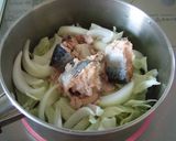 さば缶で健康☆キャベツの蒸し煮作り方1写真