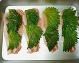豚と大葉のクルクル味噌だれ作り方3写真