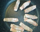 豚と大葉のクルクル味噌だれ作り方4写真