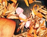 ピザの具に☆元気カレーと和きんぴら作り方1写真