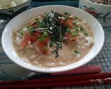 母のためのゴマダレうどん作り方5写真