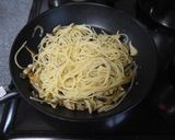 きのこたっぷり塩レモンパスタ♪作り方4写真