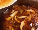 辛ウマ！手を汚さず6分温玉豚キムチうどん作り方3写真