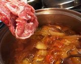 辛ウマ！手を汚さず6分温玉豚キムチうどん作り方5写真