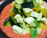 シャリシャリトマトの冷たい夏サラダ作り方7写真