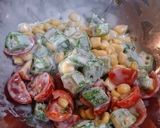 夏野菜のココナッツドレッシング作り方3写真