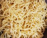 筍と挽き肉のレタスあんかけ麺!作り方2写真