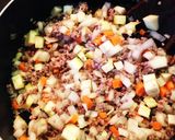 トマトジュース(缶)でドライカレー作り方3写真