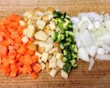 食欲増しちゃう‼︎夏野菜キーマカレー作り方1写真