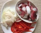 たことパプリカの簡単マリネ。おつまみにも作り方1写真