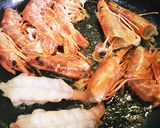 うまっ!!海老のトマトクリームパスタ。作り方6写真