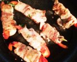 エリンギとパプリカの肉巻き作り方4写真