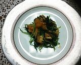 水菜と油揚げだけで一品(*^^*)作り方4写真
