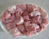 鶏もも肉の天ぷら☆カレー味作り方1写真