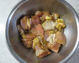 鶏もも肉の天ぷら☆カレー味作り方3写真