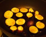簡単！節約♡茄子ソテーやきとり缶ソース作り方1写真