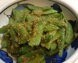 ♧モロッコ豆の胡麻味噌和え♧作り方3写真