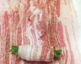 豚バラ大葉ロールステーキ梅ポンソース作り方3写真