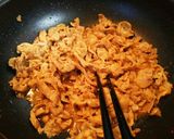 豚肉の甘酢炒め～キャベツを包んでどうぞ～作り方3写真