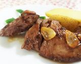 マグロほほ肉のステーキ作り方6写真