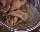 鶏皮の甘辛炒め作り方1写真