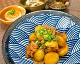 レンジ併用で時短♪新じゃが小芋の肉じゃが作り方11写真